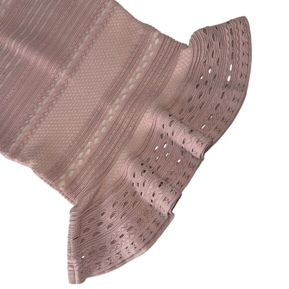 Milly Knit Mini Mermaid Dress Petite Size 2 Baby  Pink - Picture 9 of 16